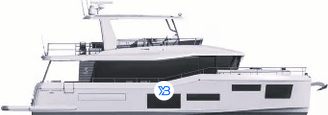 Beneteau Grand Trawler 63  illustration