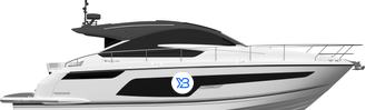 Fairline Targa 50 GT Mk2 illustration
