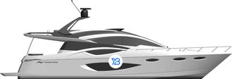 Numarine 70 Flybridge illustration