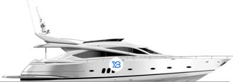 Sunseeker 82 Yacht illustration