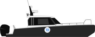 XO Boats DFNDR 8 illustration