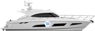 Riviera 4800 Sport Yacht Gen 1 illustration