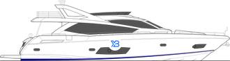 Sunseeker Manhattan 73 illustration