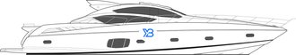 Sunseeker Predator 74 Gen 1 illustration