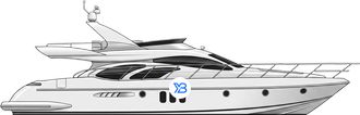 Azimut 62 Mk1 illustration
