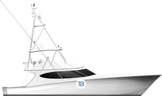 Hatteras GT59 illustration