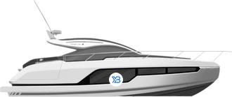 Fairline Targa 40 Mk2 illustration