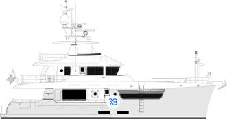 Nordhavn N71 illustration