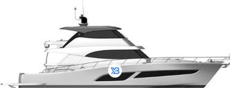 Riviera 68 Sport Motor Yacht Mk2 illustration