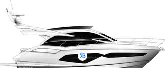 Sunseeker Manhattan 52 Gen 2 illustration