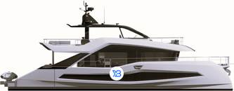 Wider Yachts WiderCat 76  illustration