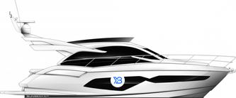 Sunseeker Manhattan 52 Mk2 illustration