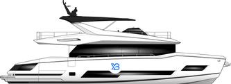 Sunseeker 74 Ocean illustration