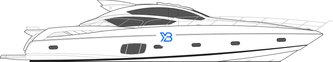 Sunseeker Predator 74 Gen 1 illustration