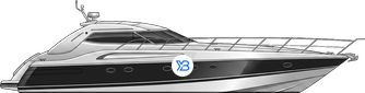 Sunseeker Predator 63 illustration