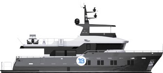 Bering Yachts Expedition Series Bering 72  illustration