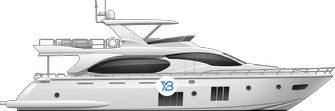 Azimut 88 Gen 2 illustration
