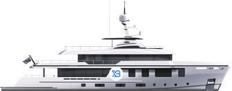 Cantiere delle Marche Deep Blue 130  illustration