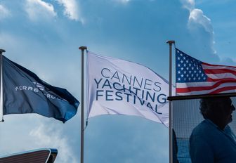 Cannes Yachting Festival flag