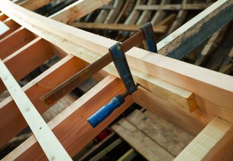 wooden boat building