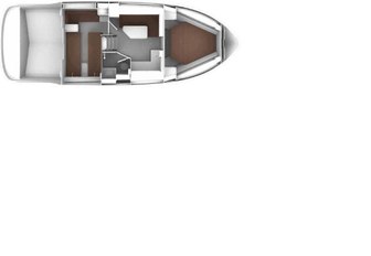 sports yacht layout of a Bavaria S36