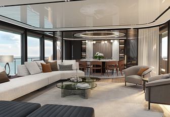 Sunseeker 120 superyacht interior