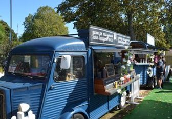 food trucks at Southampton International Boat Show