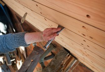 wooden boat building