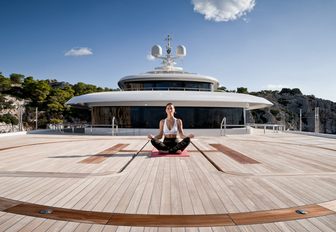 specialist yoga instructor onboard superyacht crew