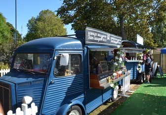 food truck hospitality at Southampton Boat Show