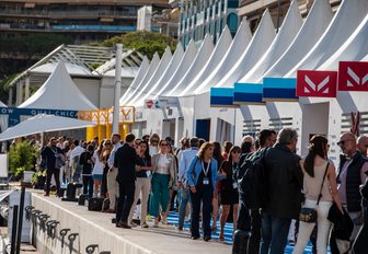 crowds at Monaco Yacht Show