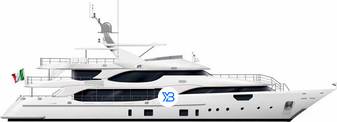 Benetti Crystal 140' illustration