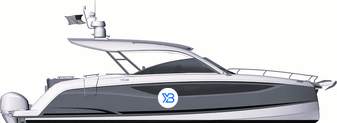 Four Winns TH-Series range illustration