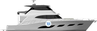 Riviera Sports Motor Yacht range illustration