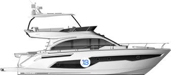 Cranchi Flybridge range illustration