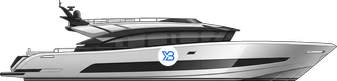 AB Yachts Brabus AB range illustration