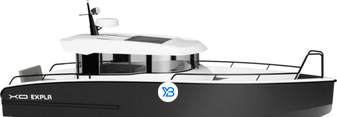 XO Boats EXPLR range illustration