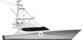 Hatteras Convertibles  range illustration