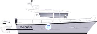 Sargo Sargo Outboard range illustration
