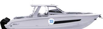 Boston Whaler Outrage range illustration