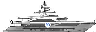 Gulf Craft Majesty Yachts range illustration