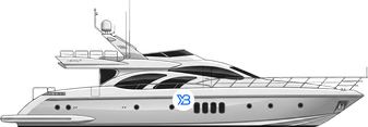 Azimut 98 Leonardo Gen 1 illustration