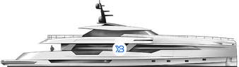 Wider Yachts 135 illustration