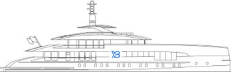 Heesen 50m Aluminium FDHF illustration