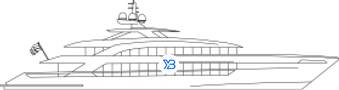 Heesen 60m Steel illustration