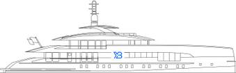 Heesen 50m Aluminium FDHF illustration