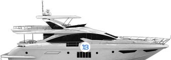 Azimut 80 Mk2 illustration