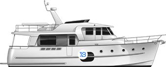 Beneteau Swift Trawler 52 illustration