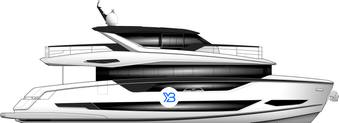 Sunseeker 82 Ocean Enclosed illustration