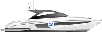 Riva 58 Capri illustration